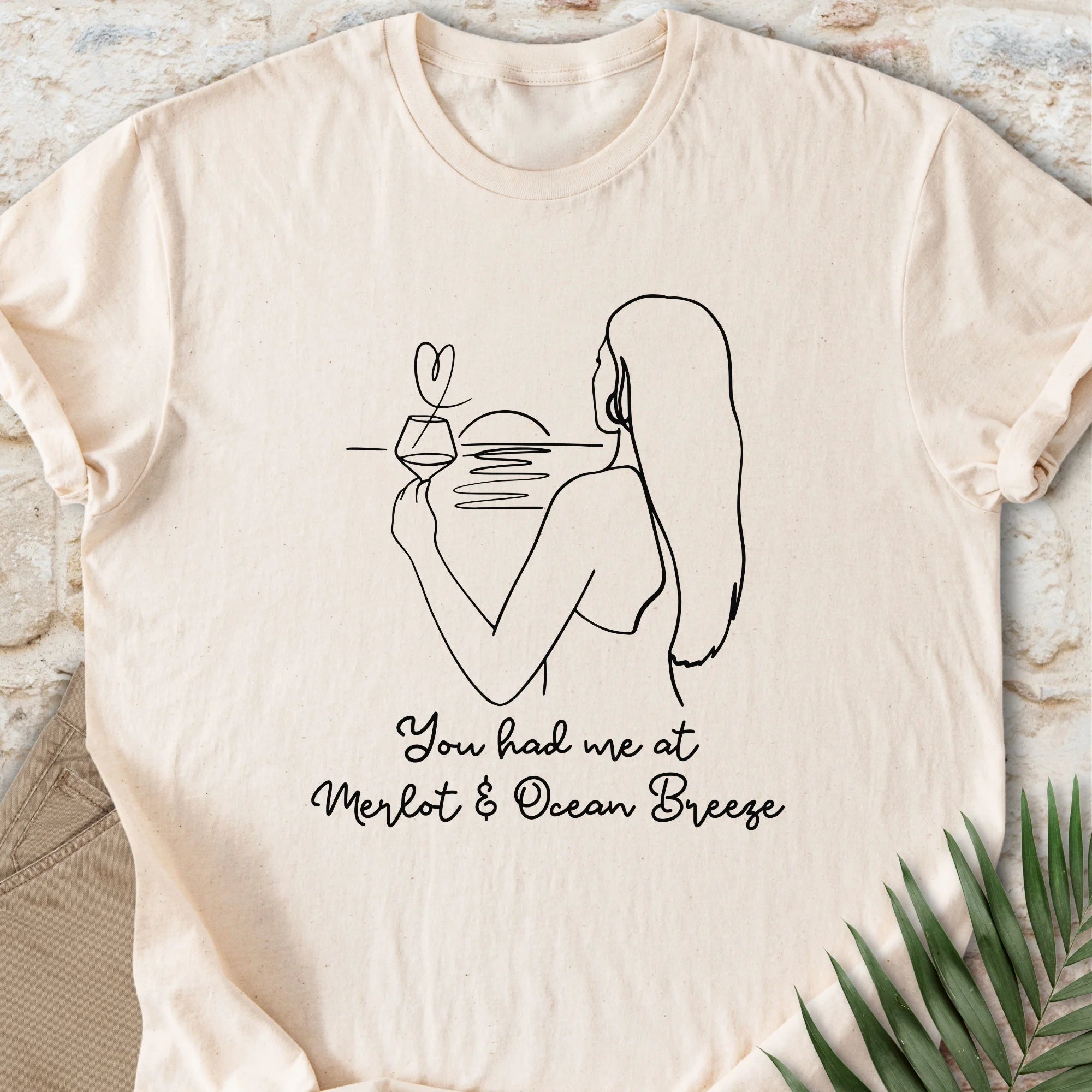 Merlot by the Sea T-shirt