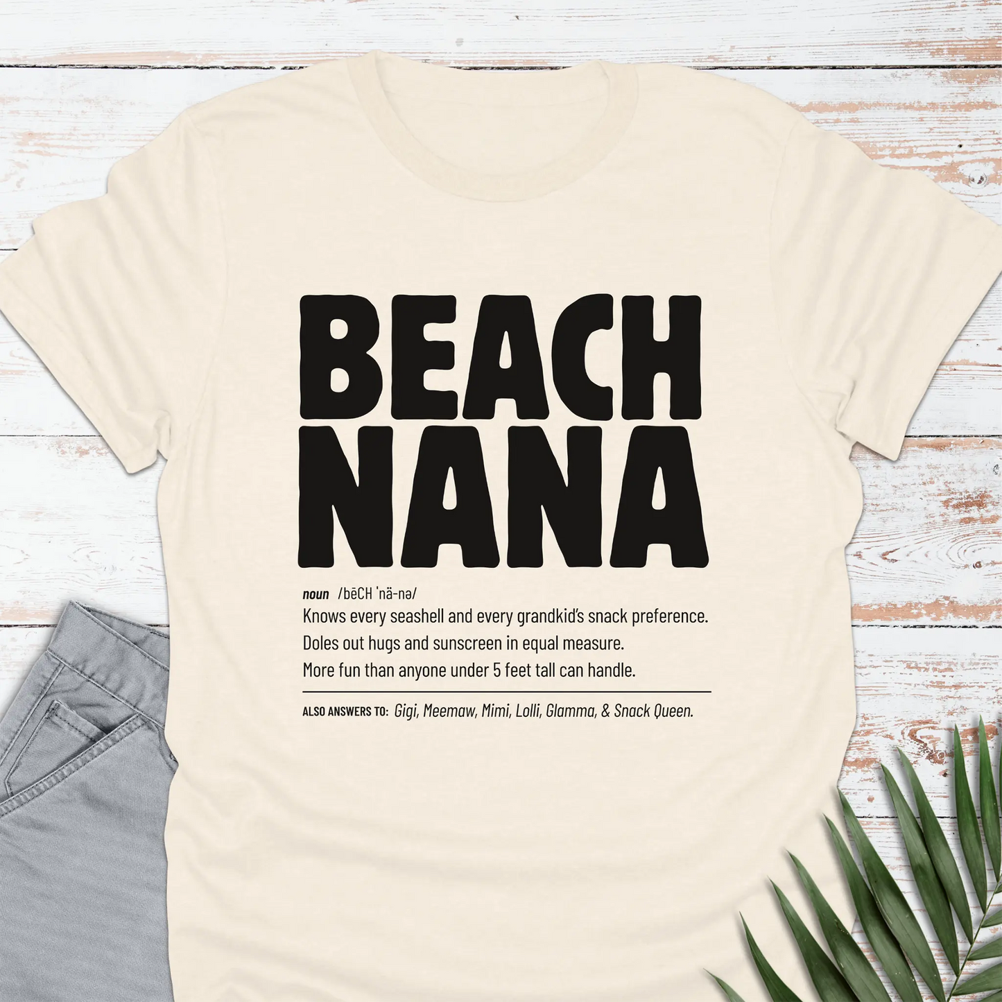 Beach Nana T-shirt