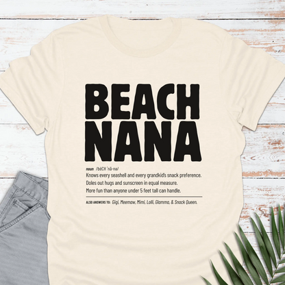 Beach Nana T-shirt