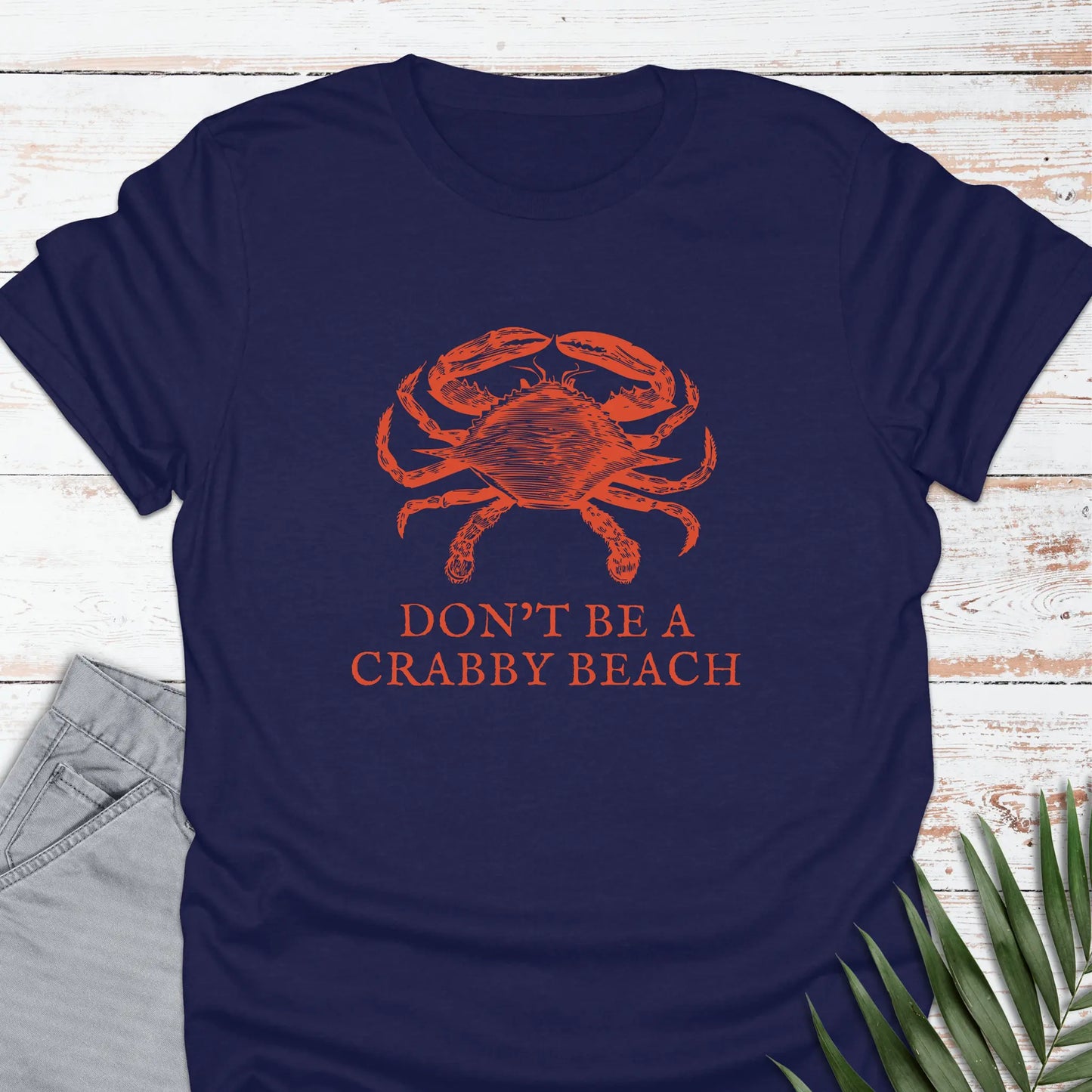 Crabby Beach T-shirt - Life Is Wanderful Co.