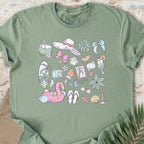 Preppy Beach Life T-shirt
