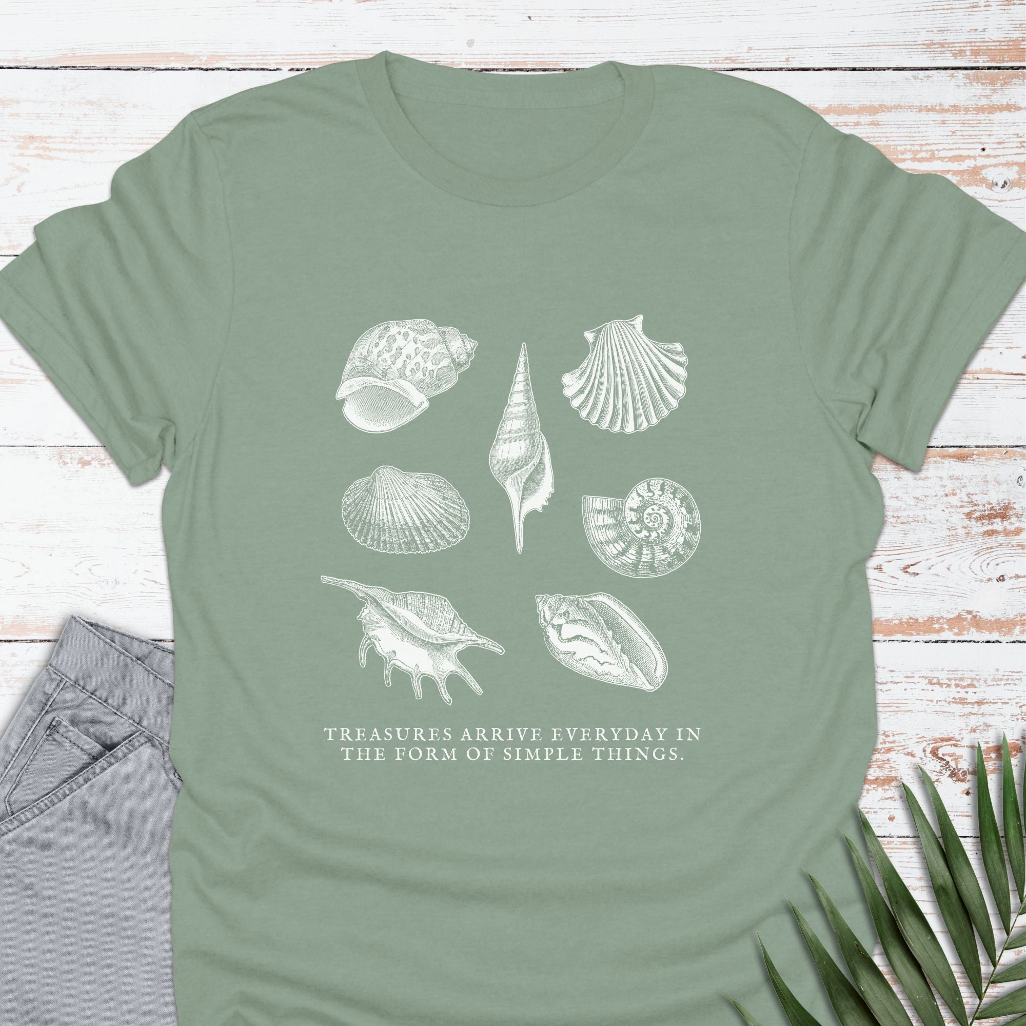 Treasures Arrive Everyday T-shirt - Life Is Wanderful Co.