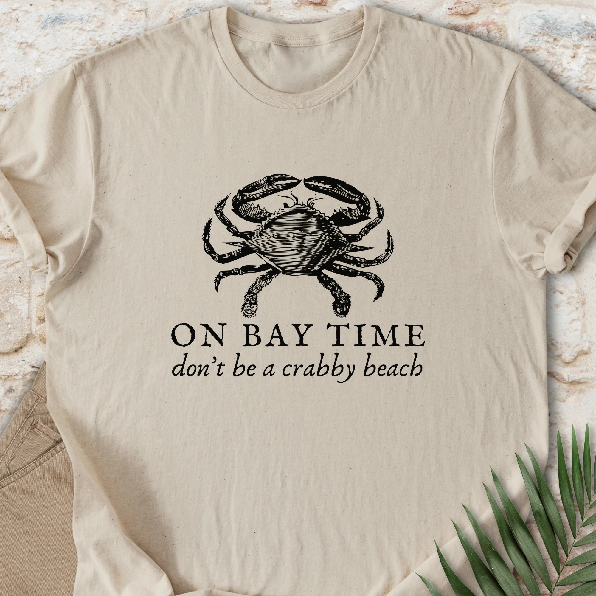 Crabby On Bay Time T-shirt