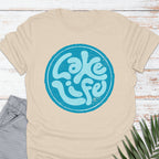 Lake Life Circle T-shirt - Life Is Wanderful Co.