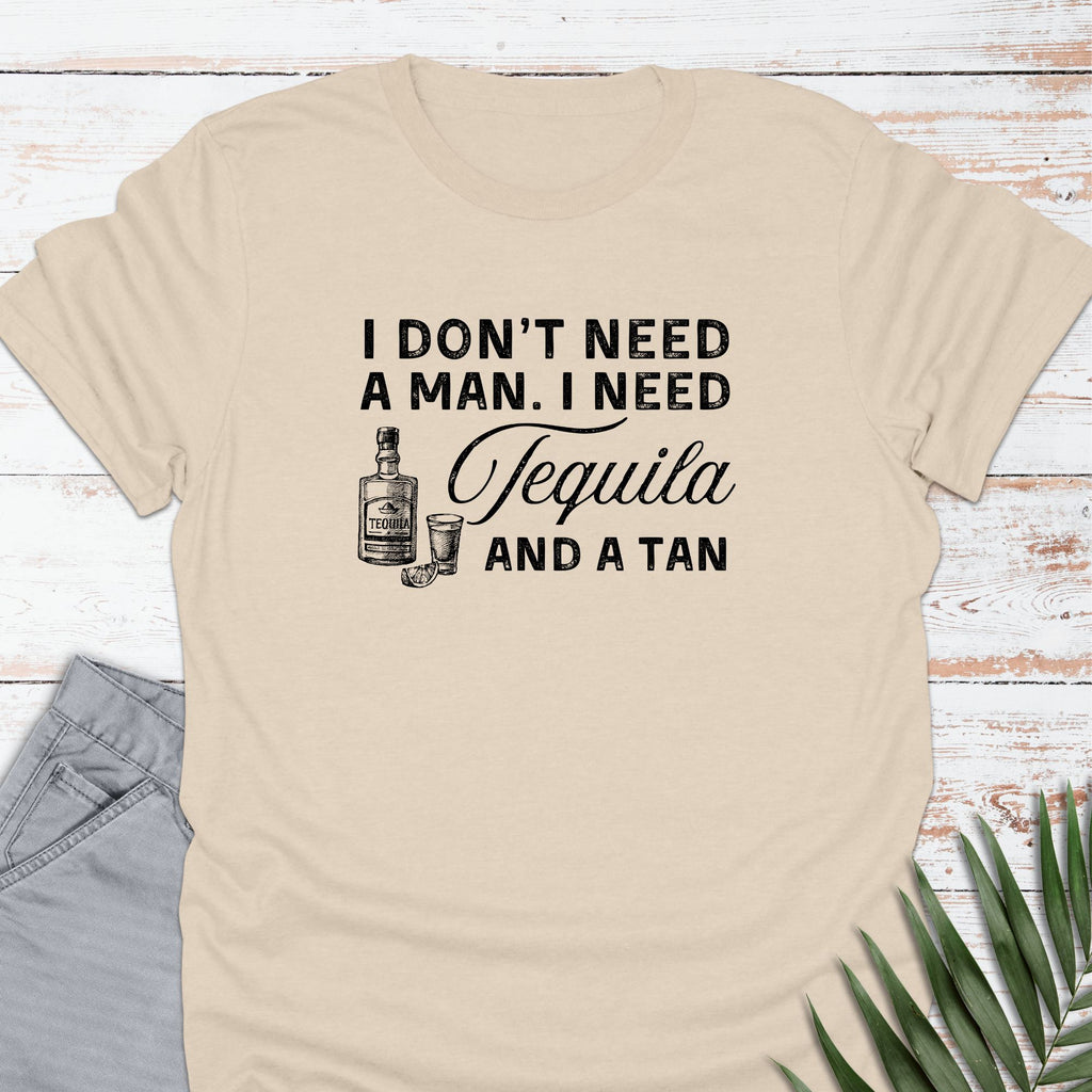 Tequila & A Tan T-shirt - Life Is Wanderful Co.