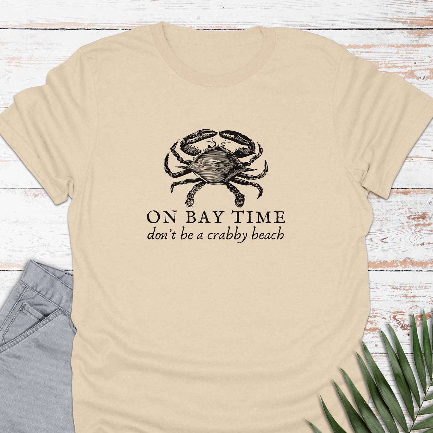 Crabby On Bay Time T-shirt