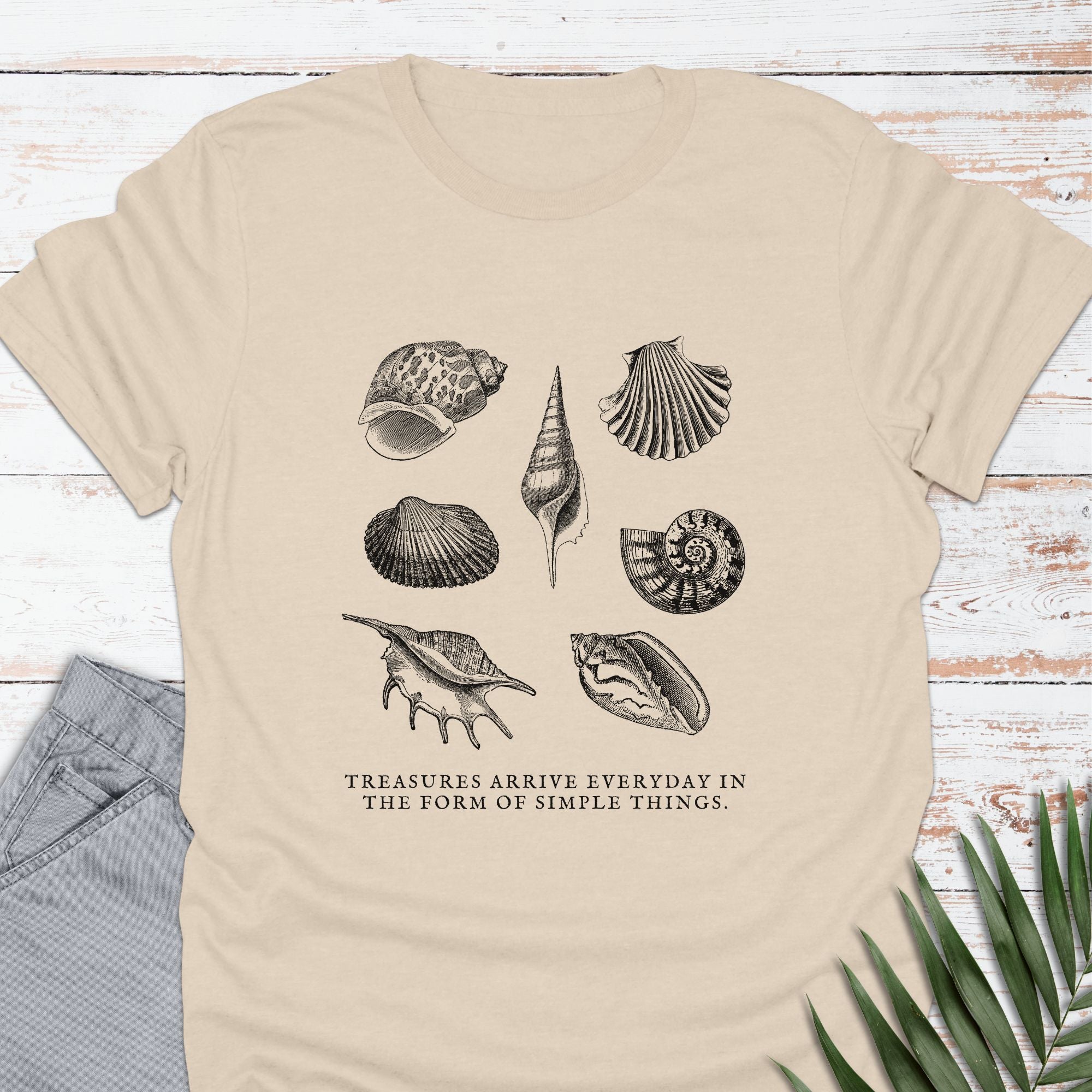 Treasures Arrive Everyday T-shirt - Life Is Wanderful Co.