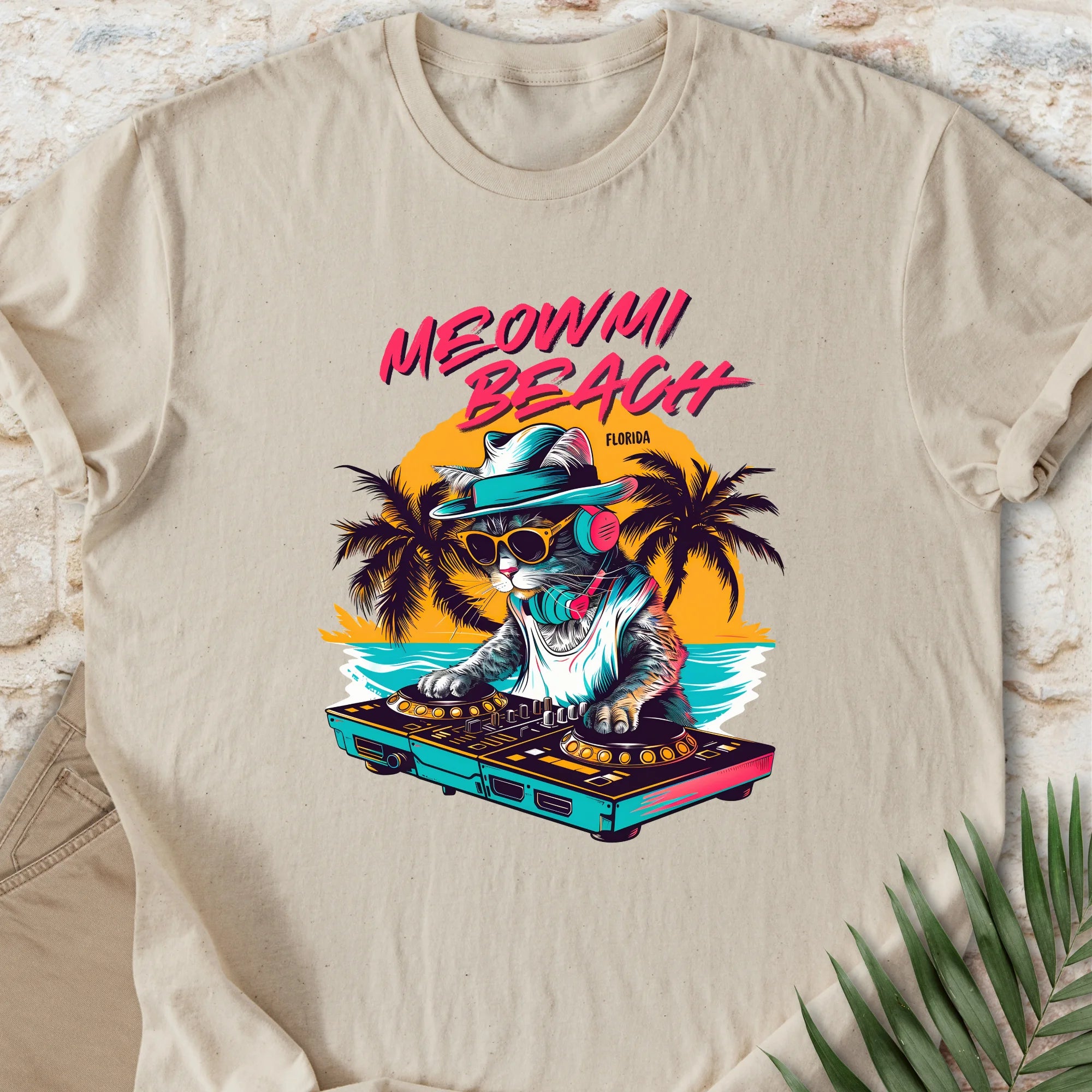 Meowmi Beach, FL T-shirt