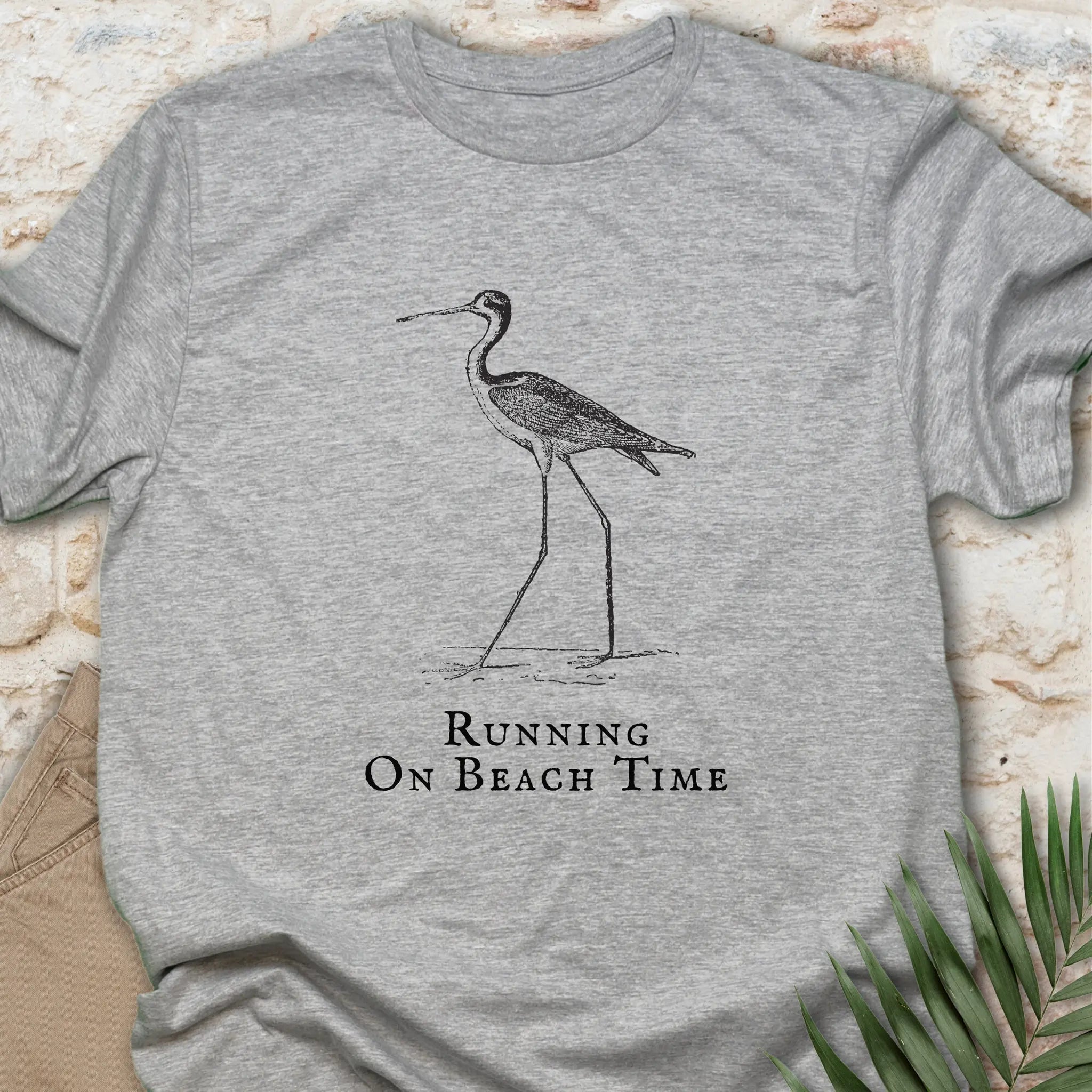 Running On Beach Time T-shirt