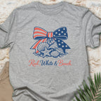 Red, White & Beach T-shirt