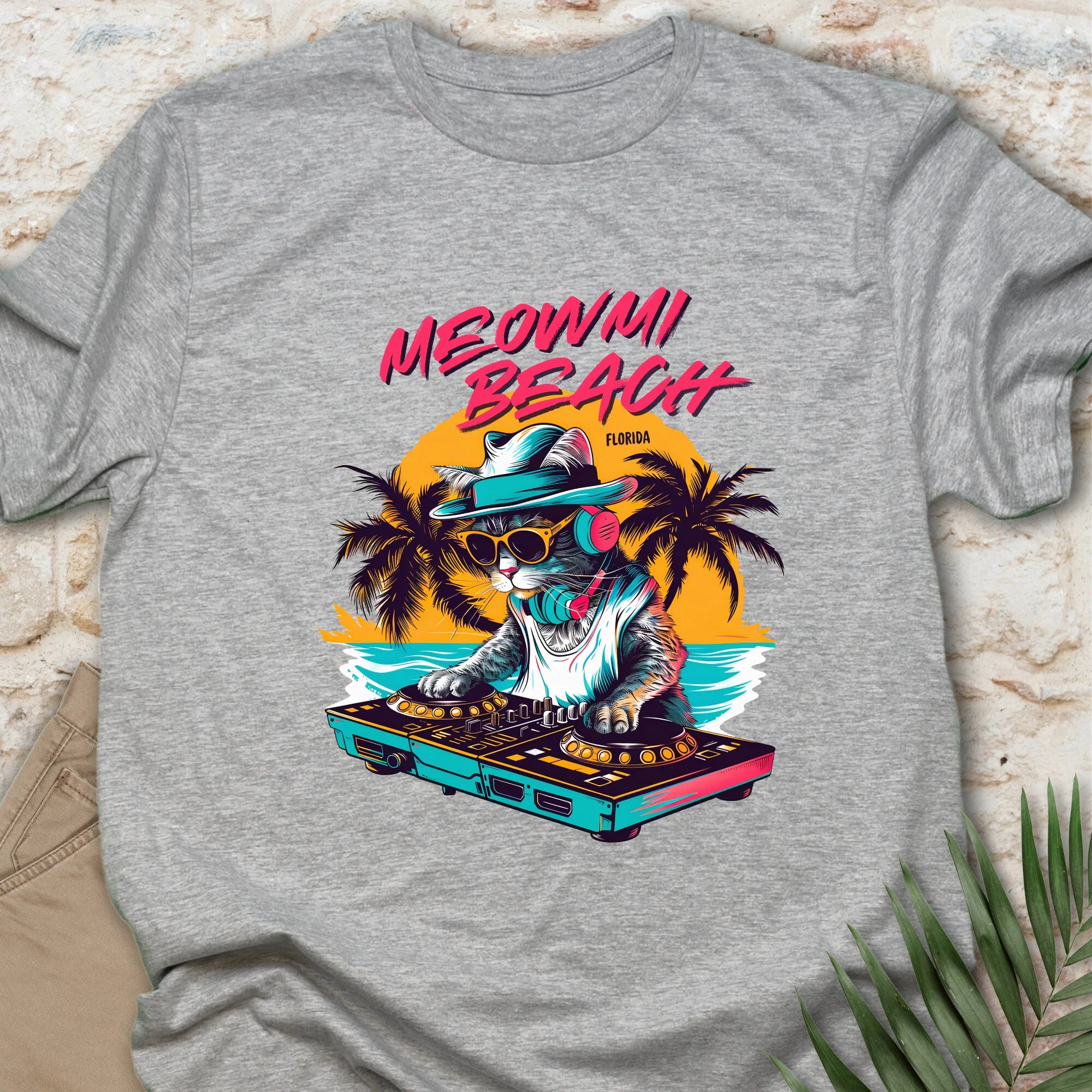 Meowmi Beach, FL T-shirt