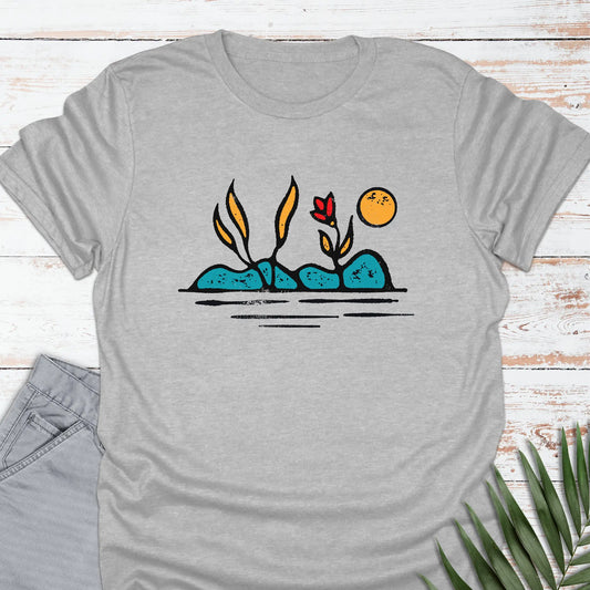 Red Flower T-shirt