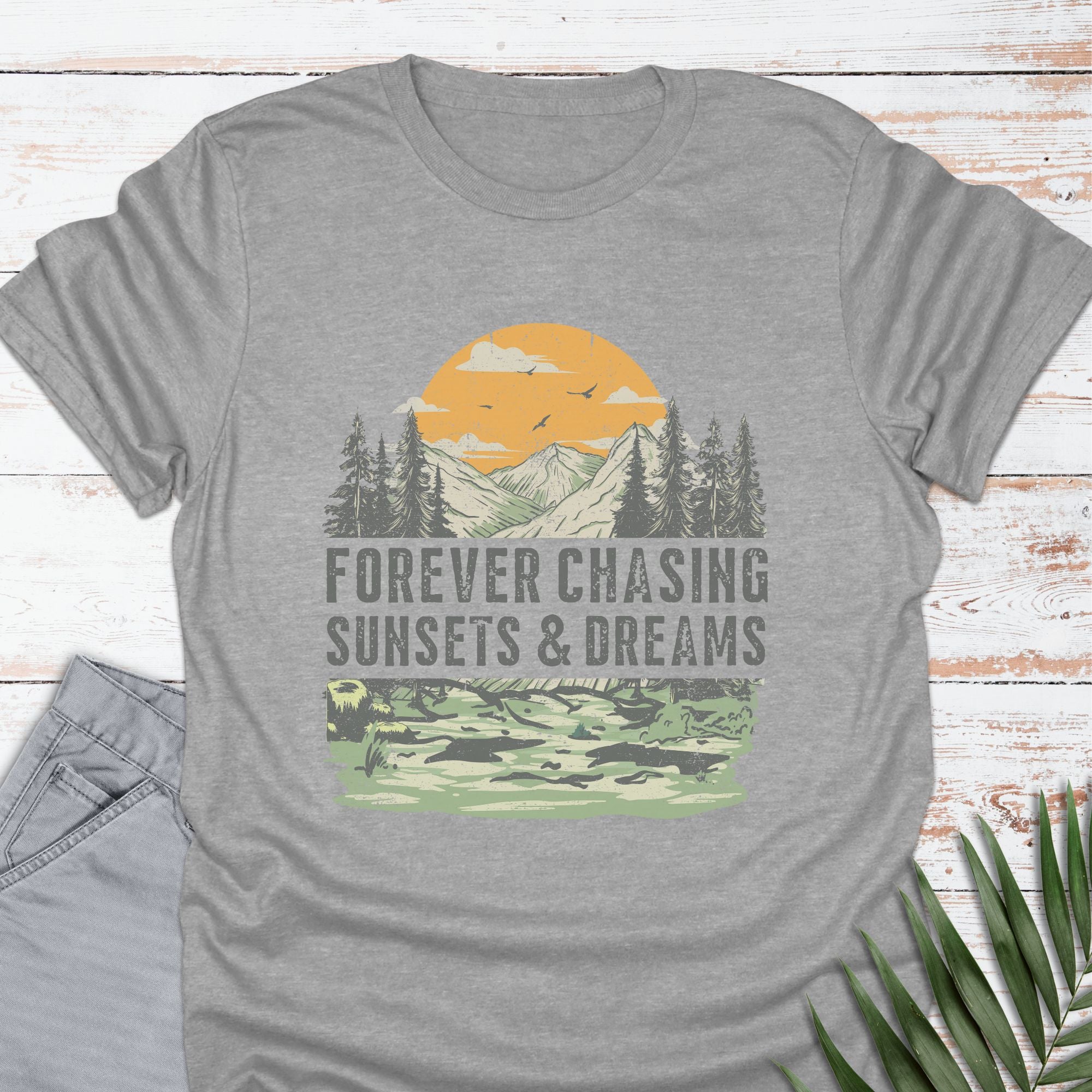 Sunsets & Dreams T-shirt - Life Is Wanderful Co.