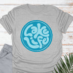 Lake Life Circle T-shirt - Life Is Wanderful Co.