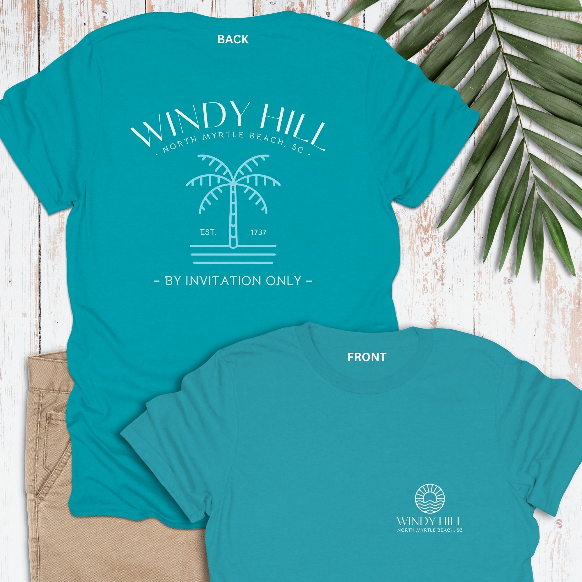 Windy Hill, NMB 2 - Sided T-shirt, By Invitation Only - Life Is Wanderful Co.