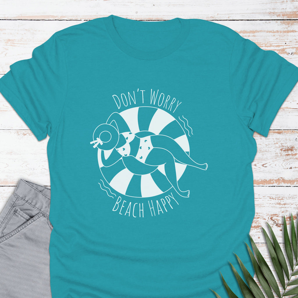 Beach Happy T-shirt - Life Is Wanderful Co.