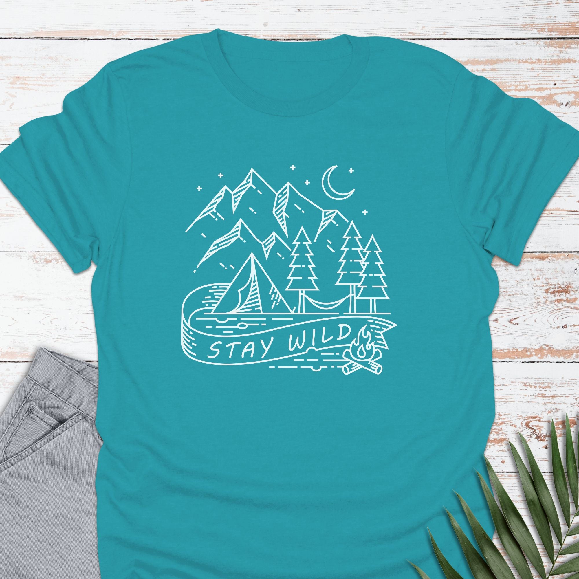 Stay Wild T-shirt - Life Is Wanderful Co.