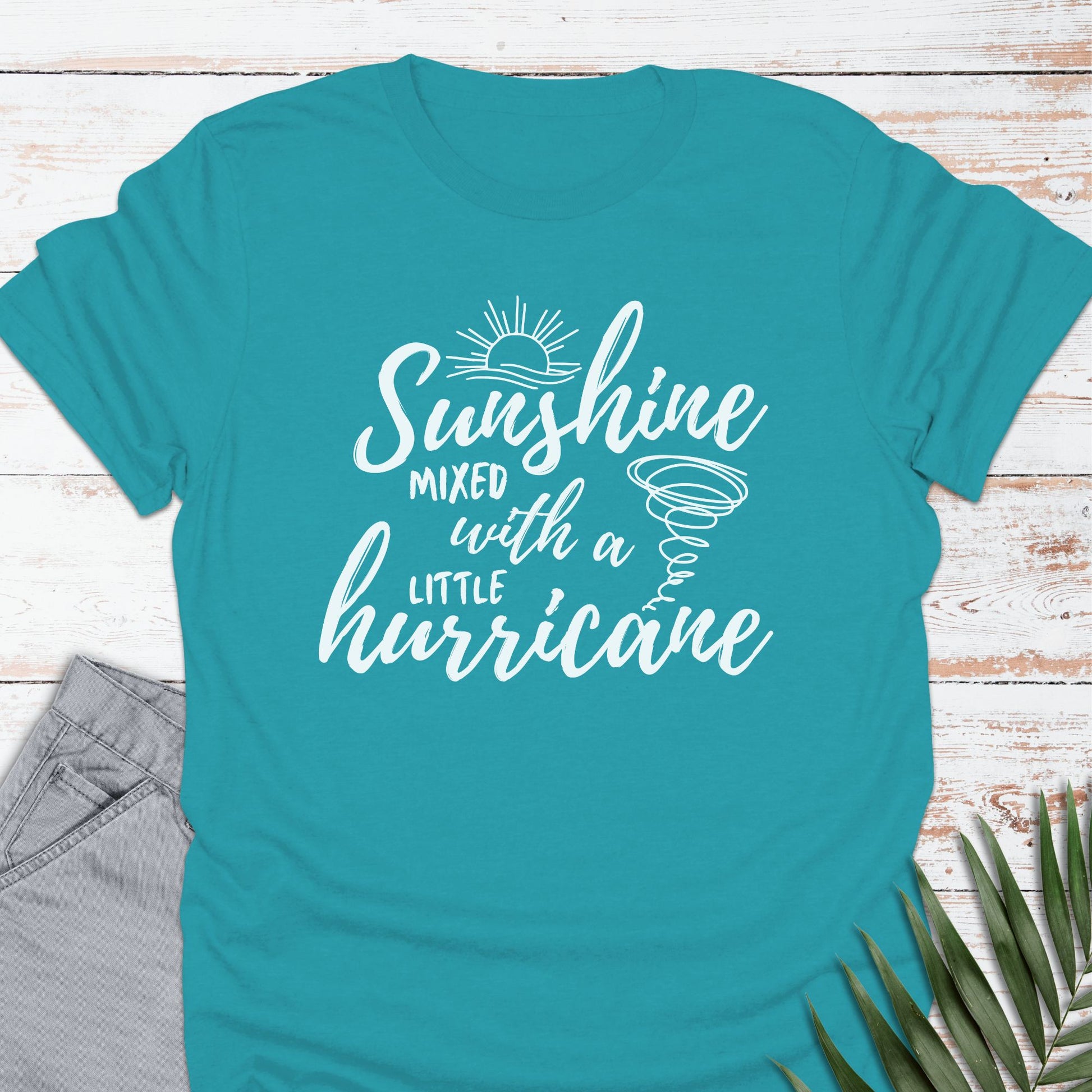Sunshine & Hurricane T-shirt - Life Is Wanderful Co.