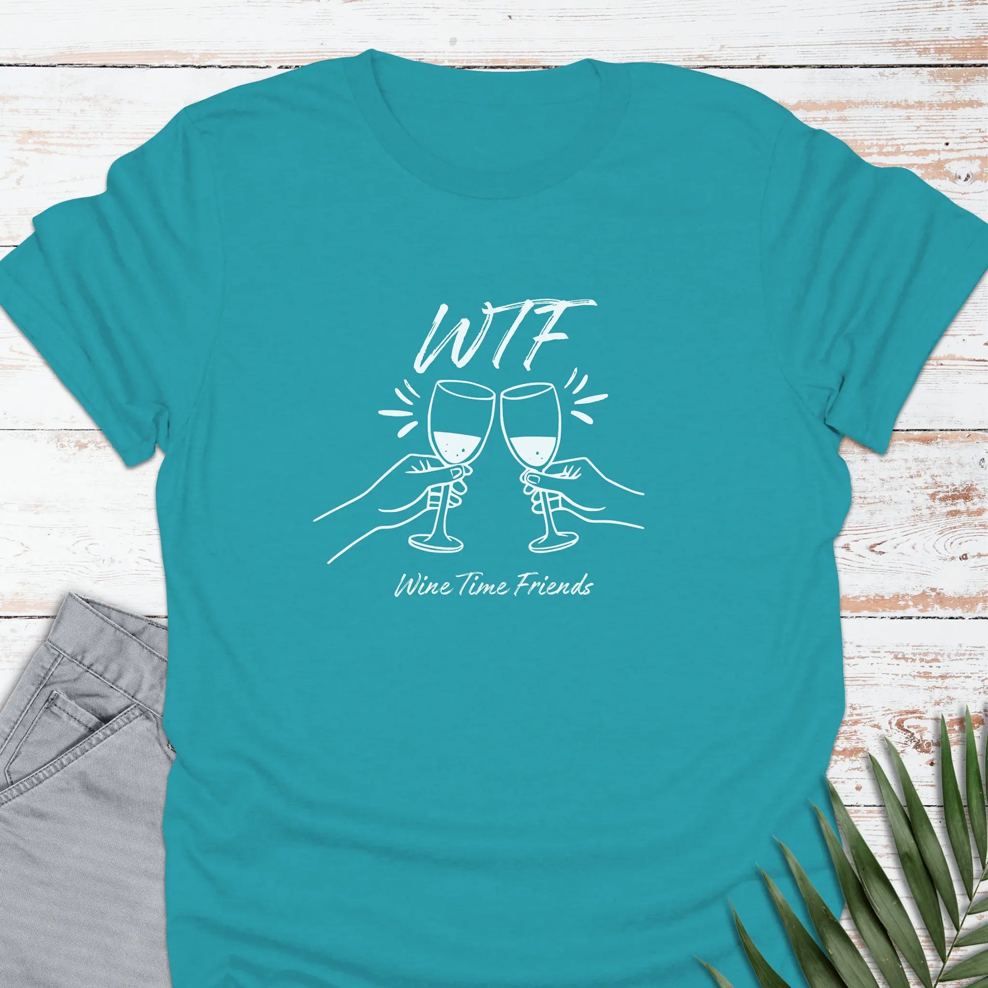 Wine Time Friends T-shirt - Life Is Wanderful Co.