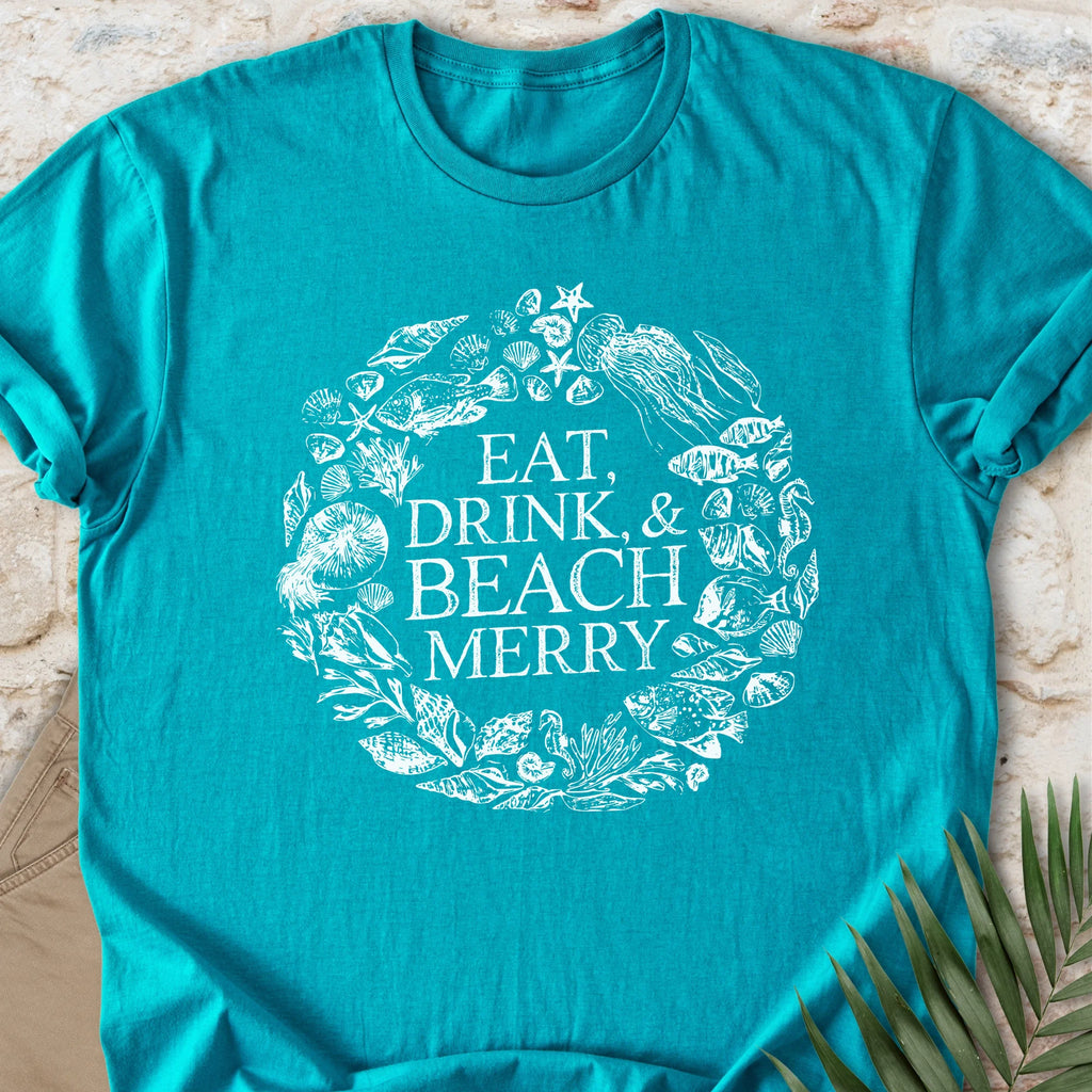 Beachin' Wreath T-shirt