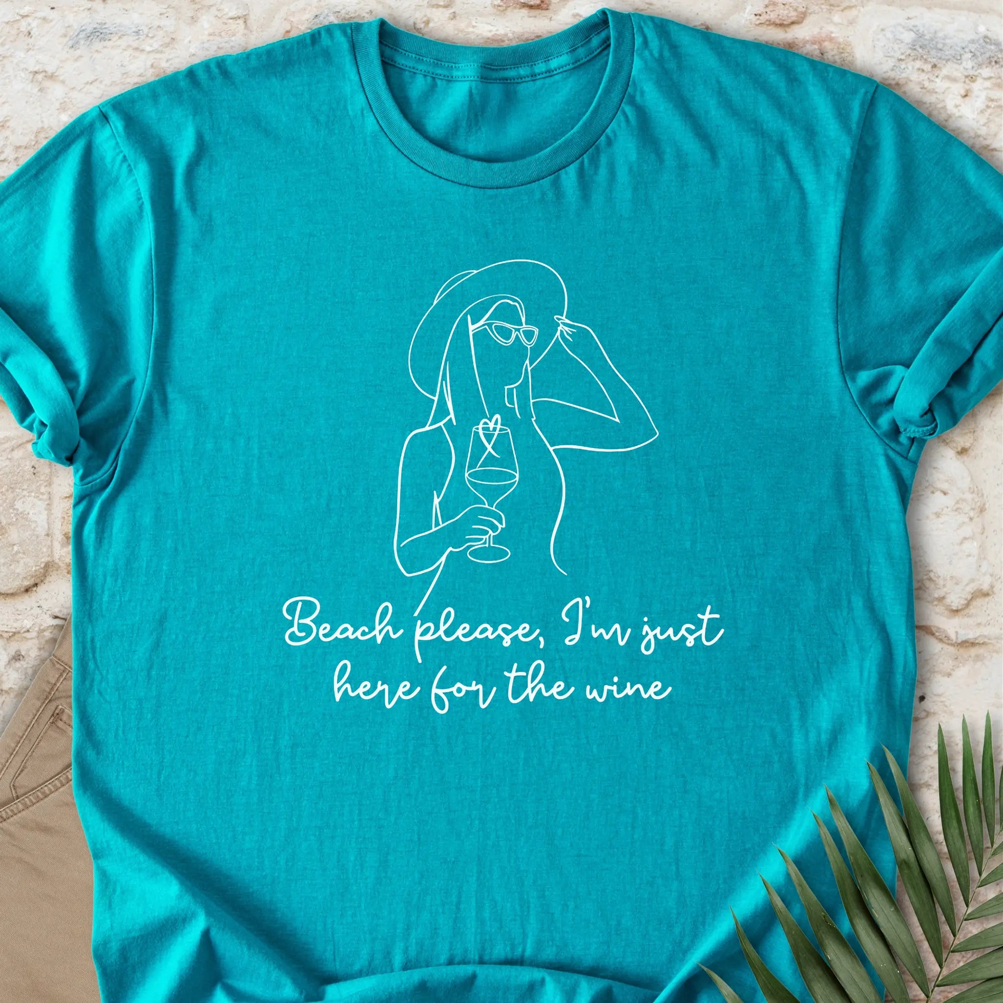 Here For The Wine T-shirt