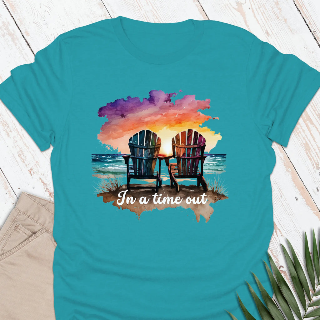 In A Time Out T-shirt