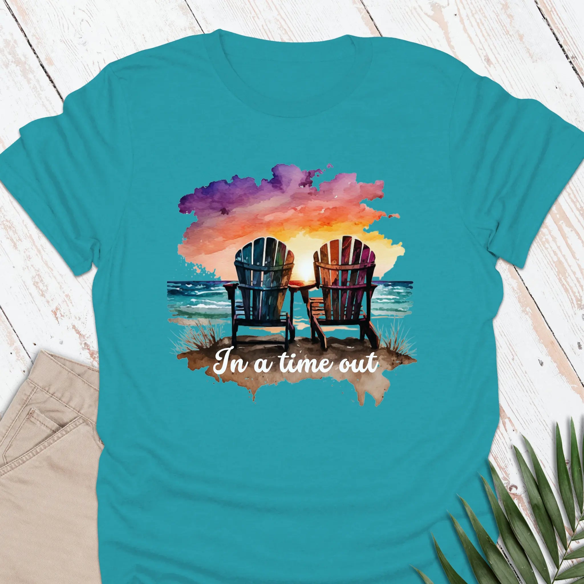 In A Time Out T-shirt