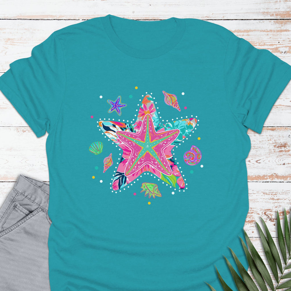 Preppy Starfish T-Shirt - Life Is Wanderful Co.