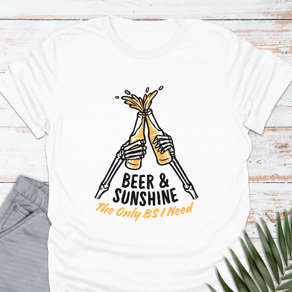 Beer & Sunshine T-shirt - Life Is Wanderful Co.