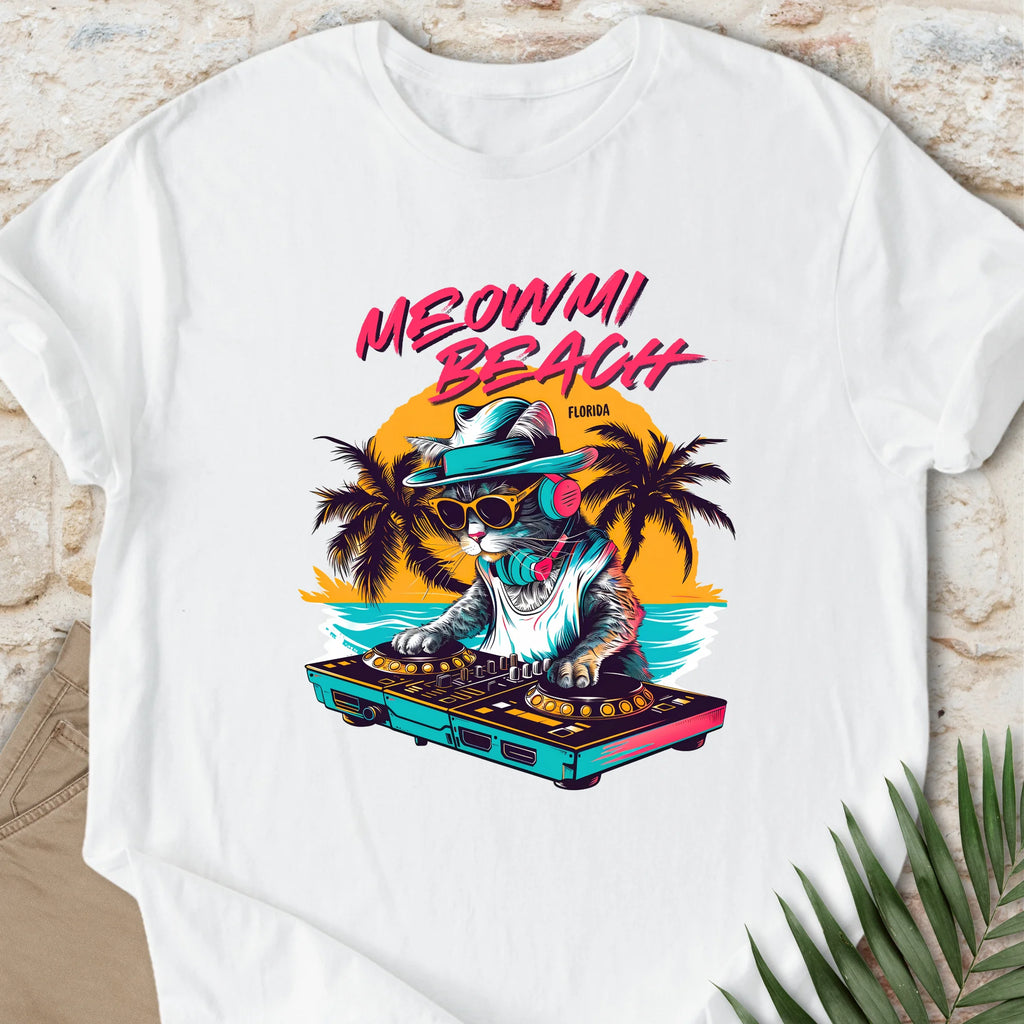 Meowmi Beach, FL T-shirt