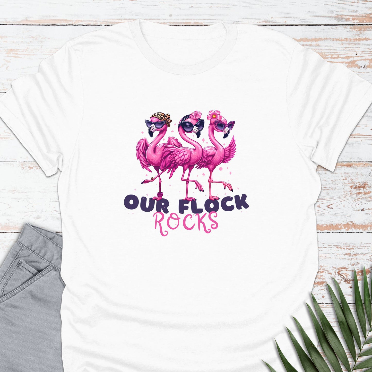 Our Flock Rocks T-shirt