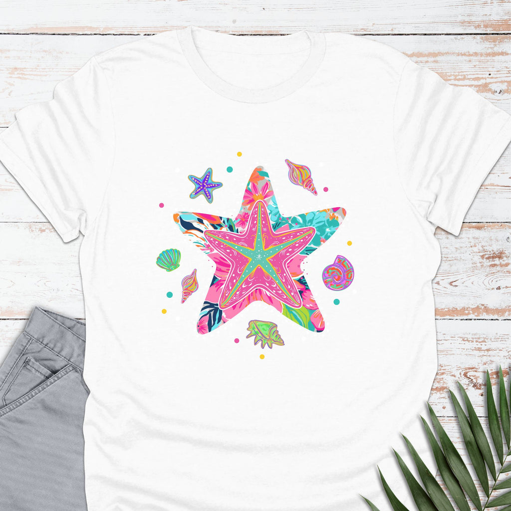 Preppy Starfish T-Shirt - Life Is Wanderful Co.
