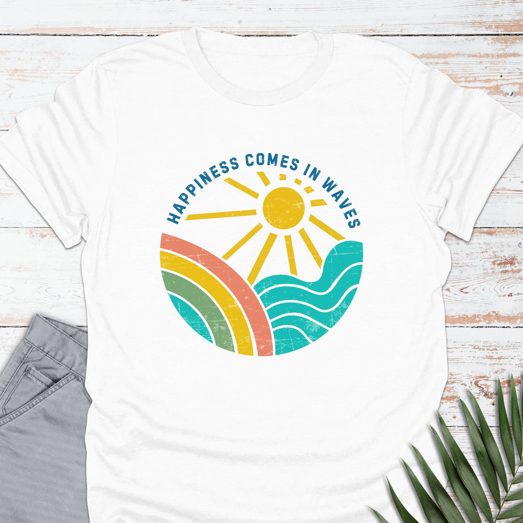 70s Retro Happiness T-shirt - Life Is Wanderful Co.