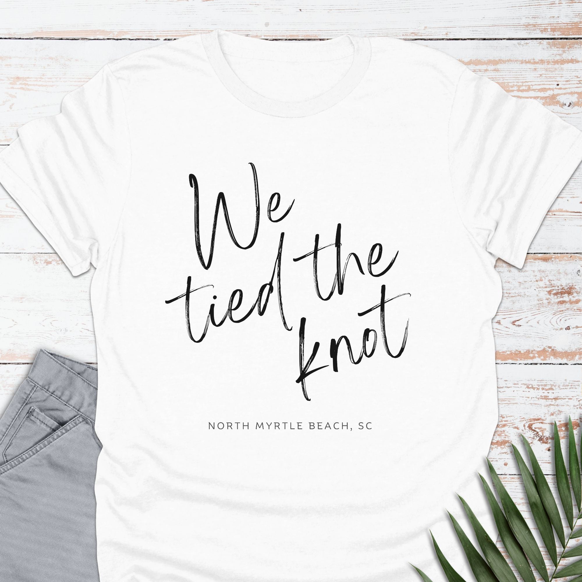 We Tied The Knot, NMB T-shirt