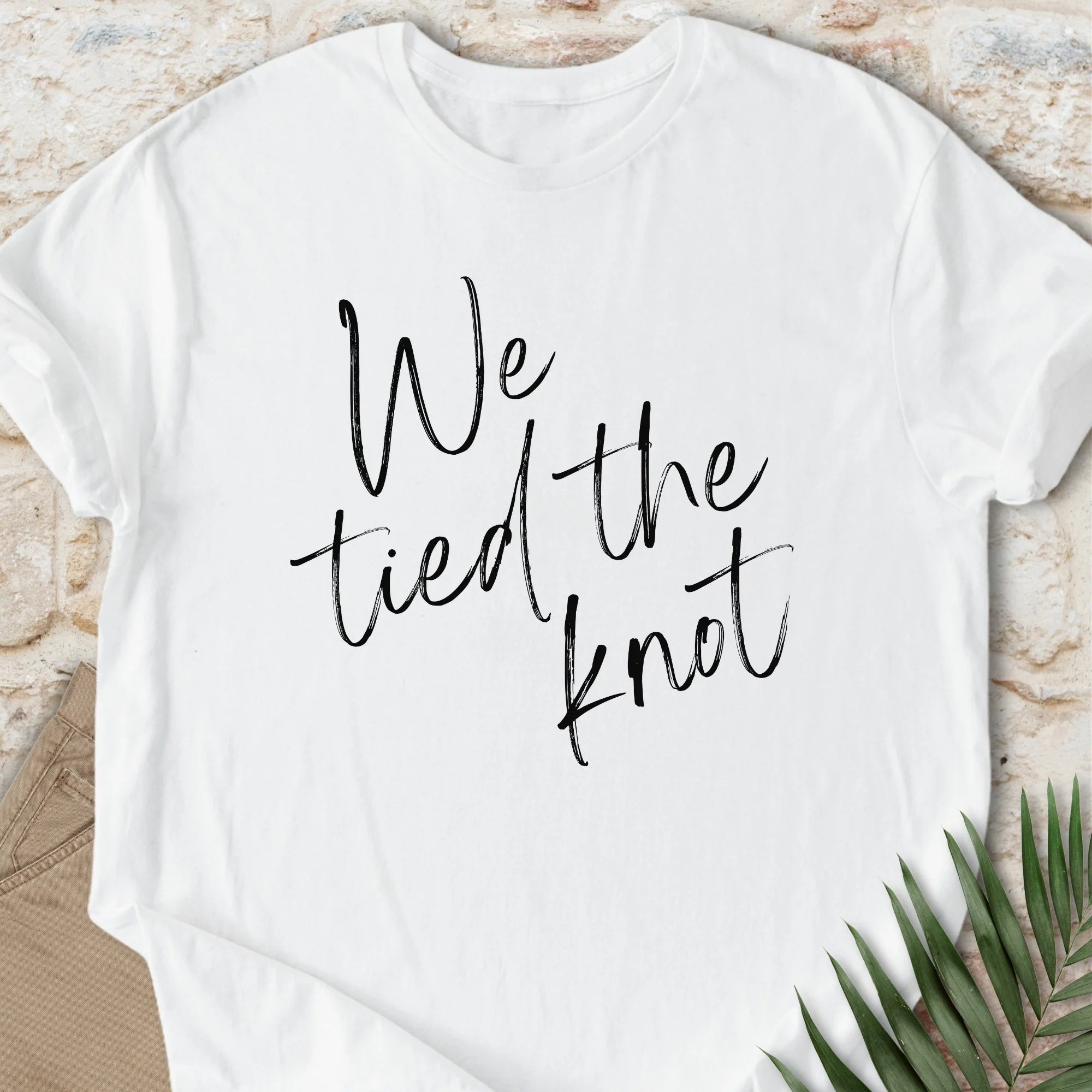We Tied The Knot T-shirt