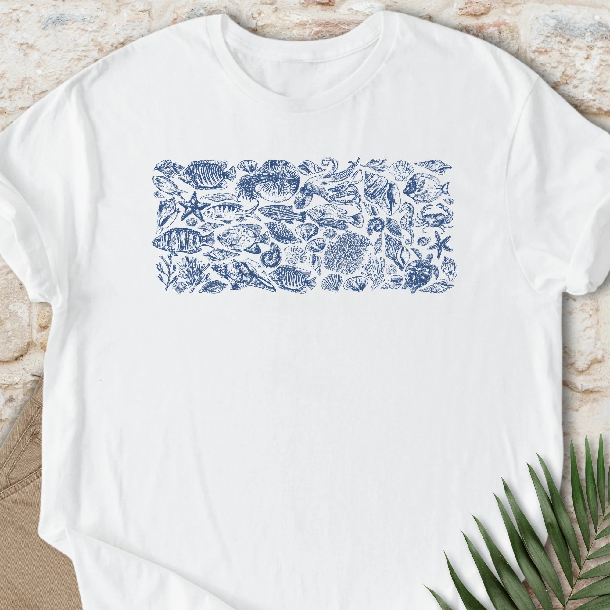 Sea Etching T-shirt