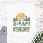 Sunsets & Dreams T-shirt - Life Is Wanderful Co.