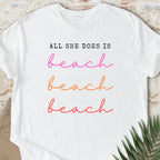 All She Does T-shirt