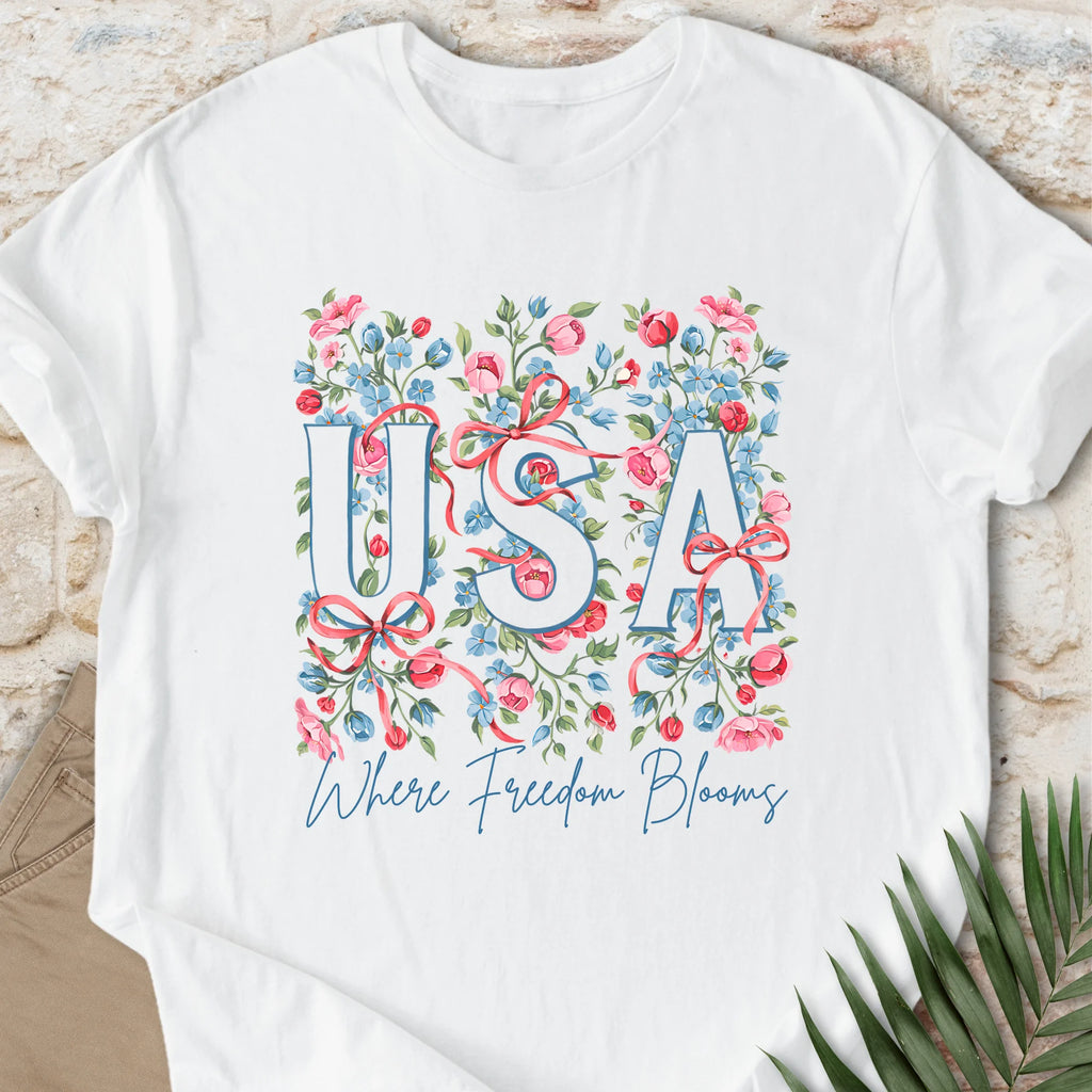 Freedom Blooms T-shirt