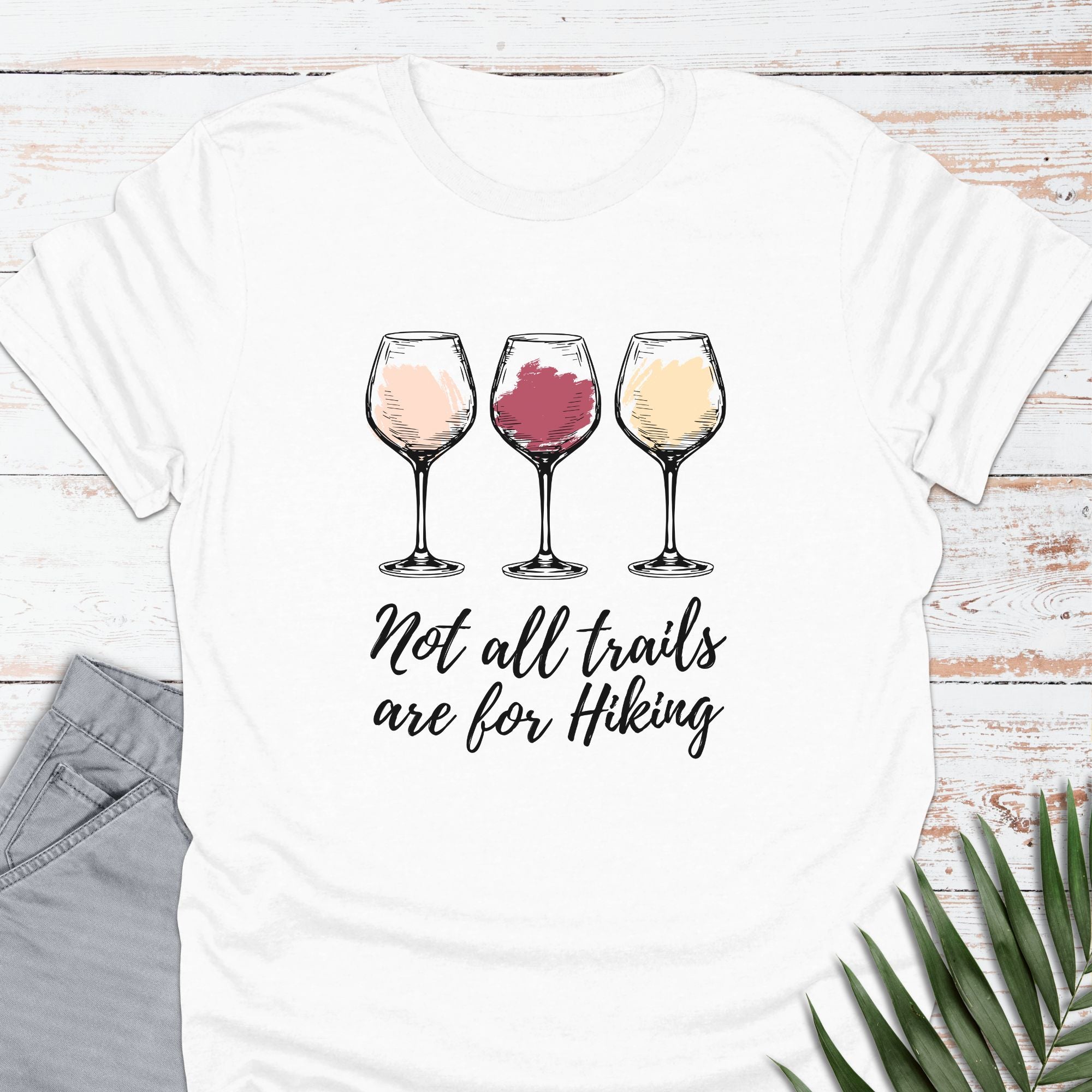Wine Trails T-shirt - Life Is Wanderful Co.