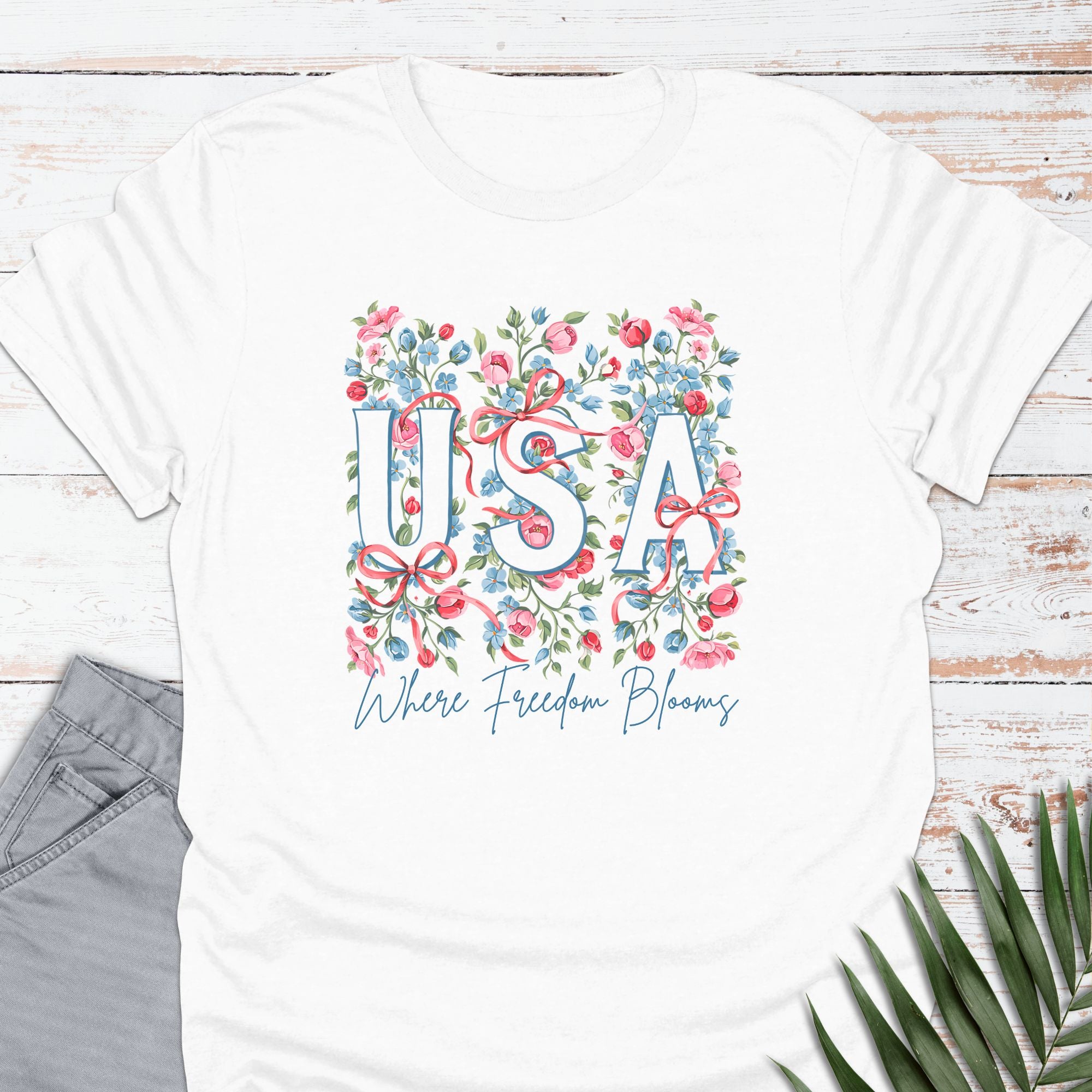 Freedom Blooms T-shirt