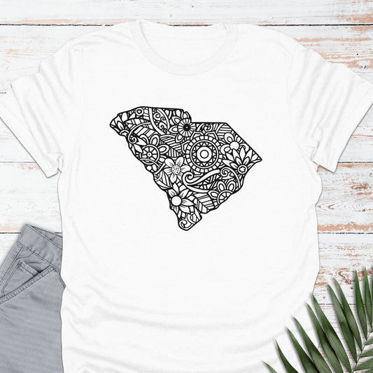SC Squiggle T-shirt - Life Is Wanderful Co.